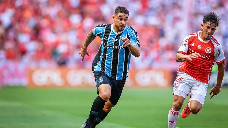 No último Gre-Nal de 2024, vitória do Colorado. Foto: Lucas Uebel/Grêmio FBPA