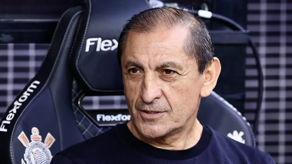 Ramón diaz, técnico do Corinthians. Foto: Marcello Zambrana/AGIF