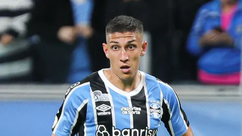 Monsalve jogador do Grêmio durante partida contra o Juventude no estadio Arena do Grêmio pelo Campeonato Brasileiro