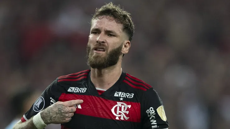 Léo Pereira em ação pelo Flamengo