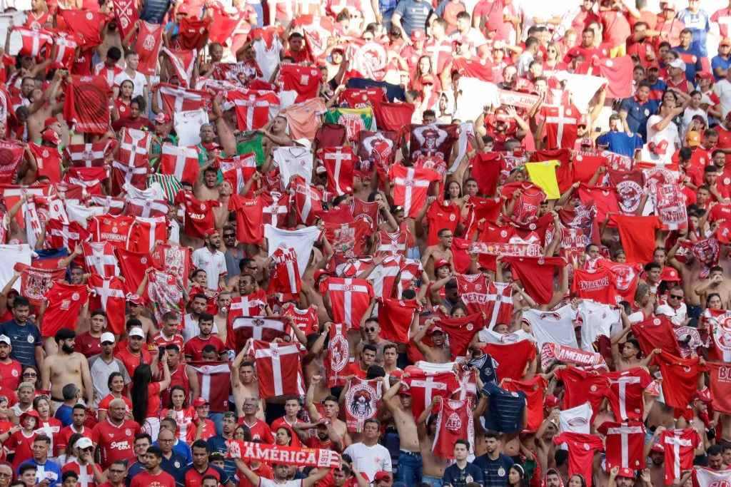 Foto: Augusto Ratis/AGIF – Torcida do América de Natal