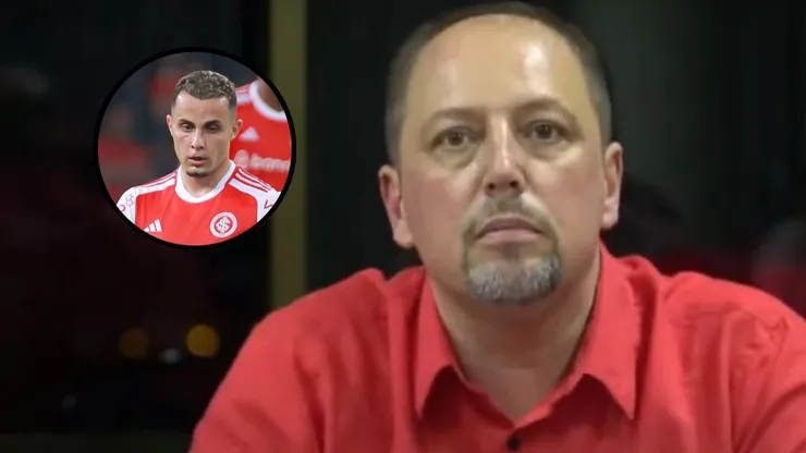 Bruno Gomes lesionado é problemão para o Internacional - Fotos: Maxi Franzoi/AGIF e Reprodução