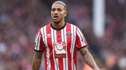 Vinícius Souza pelo Sheffield United - Foto: Ed Sykes/Getty Images