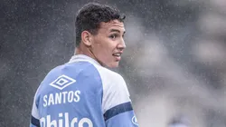 Deivid Washington fez Santos estagnar negociação por goleador no Brasil - Foto: Raul Baretta/ Santos FC.