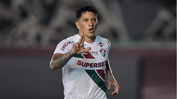 Germán Cano, atacante do Fluminense pelo Campeonato Carioca 2025. Foto: Thiago Ribeiro/AGIF