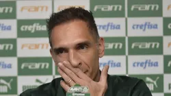 SP - Sao Paulo - 10/12/2019 - Coletiva de imprensa, Fernando Prass - Fernando Prass do Palmeiras durante coletiva de imprensa no CT Academia de Futebol fala sobre