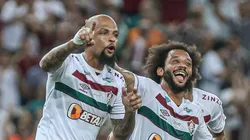 Felipe Melo e Marcelo juntos em passagem pelo Fluminense - Foto: Marcelo Gonçalves/FFC