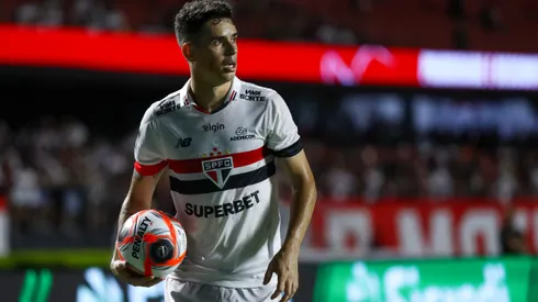 Oscar jogador do Sao Paulo durante partida contra o Guarani no estadio Morumbi pelo campeonato Paulista 2025. Foto: Marco Miatelo/AGIF