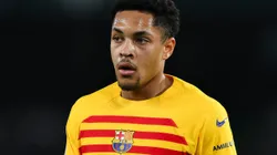 Vitor Roque pelo Barcelona- Foto: David Ramos/Getty Images.