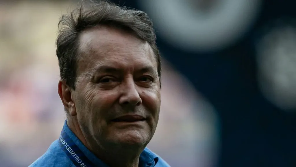 Pedro Lourenço, sócio majoritário da SAF do Cruzeiro - Foto: Fernando Moreno/AGIF