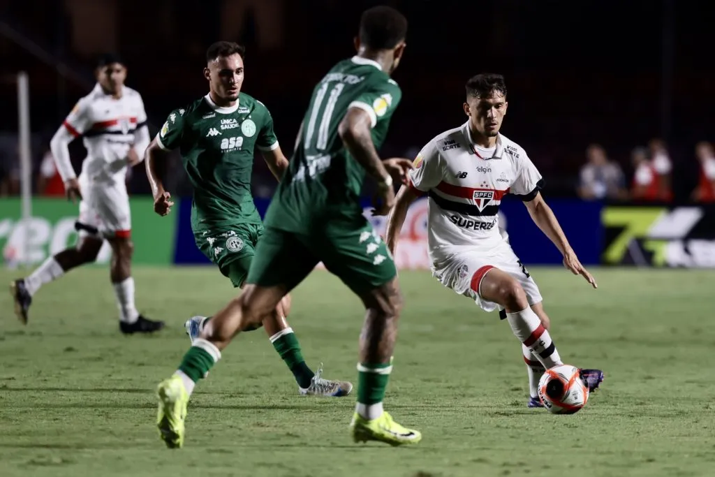 Pablo Maia foi titular contra o Guarani. Foto: Marcello Zambrana/AGIF