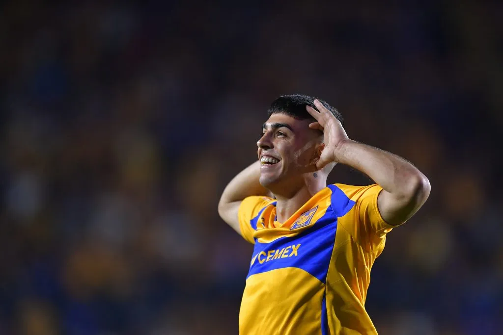Juan Brunetta, do Tigres - Foto: Azael Rodriguez/Getty Images