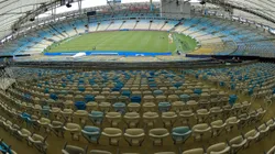 Estadio do Maracanã vazio para partida entre Vasco e Fluminense pelo Campeonato Carioca 2019. Foto: Thiago Ribeiro / AGIF