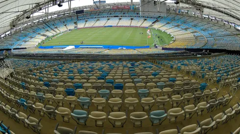 Estadio do Maracanã vazio para partida entre Vasco e Fluminense pelo Campeonato Carioca 2019. Foto: Thiago Ribeiro / AGIF