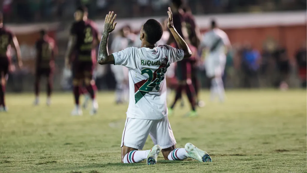 Riquelme Felipe jogando pelo Fluminense. Foto: Marina Garcia/ Fluminense/ Flickr