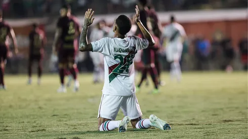 Riquelme Felipe jogando pelo Fluminense. Foto: Marina Garcia/ Fluminense/ Flickr