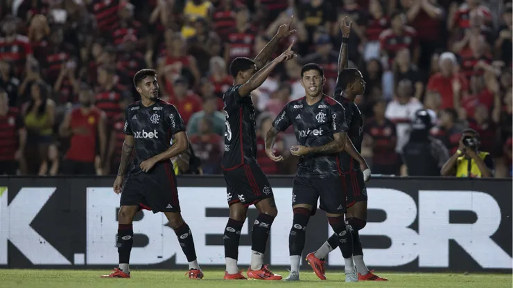 Flamengo contra o Bangu. Foto: Kayan Mendes/AGIF