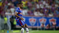 CE - FORTALEZA - 25/04/2024 - COPA SUL-AMERICANA 2024, FORTALEZA X BOCA JUNIORS - (ARQUIVO) Bruno Pacheco jogador do Fortaleza durante partida contra o Boca Juniors pela Copa Sul-Americana 2024 no estadio Arena Castelao em Fortaleza (CE), nesta quinta-feira (25). Foto: Marlon Costa/AGIF