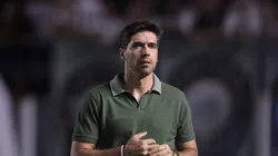 Abel Ferreira em jogo diante do Santos