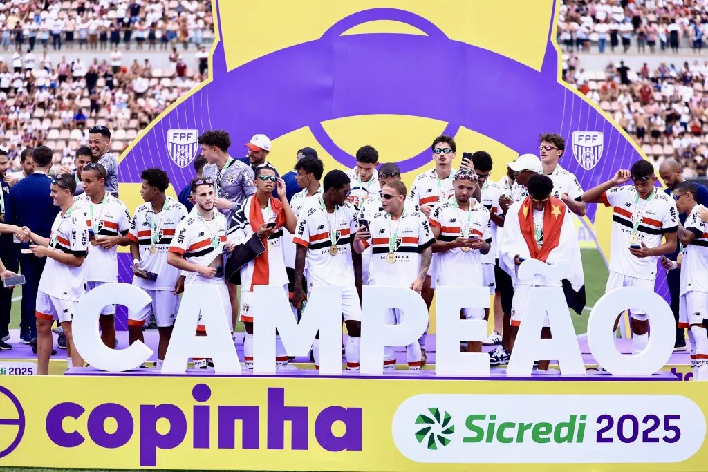 Kauê Alves não esteve na final da Copinha. Foto: Marcello Zambrana/AGIF