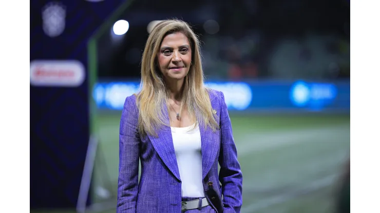 SP - SAO PAULO - 26/11/2024 - BRASILEIRO A 2024, PALMEIRAS X BOTAFOGO - leila pereira presidente do Palmeiras antes de partida contra o Botafogo no estadio Arena Allianz Parque pelo campeonato Brasileiro A 2024. Foto: Ettore Chiereguini/AGIF