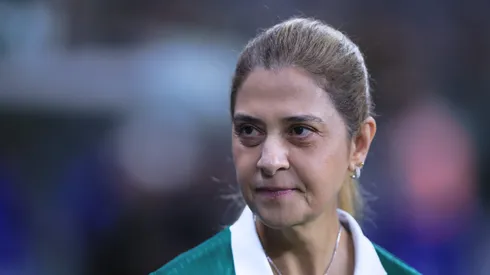 SP – SAO PAULO – 15/01/2025 – PAULISTA 2025, PALMEIRAS X PORTUGUESA – leila pereira presidente do Palmeiras antes de partida contra o Portuguesa no estadio Arena Allianz Parque pelo campeonato Paulista 2025. Foto: Ettore Chiereguini/AGIF