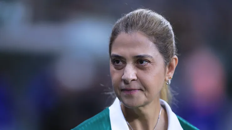 SP - SAO PAULO - 15/01/2025 - PAULISTA 2025, PALMEIRAS X PORTUGUESA - leila pereira presidente do Palmeiras antes de partida contra o Portuguesa no estadio Arena Allianz Parque pelo campeonato Paulista 2025. Foto: Ettore Chiereguini/AGIF