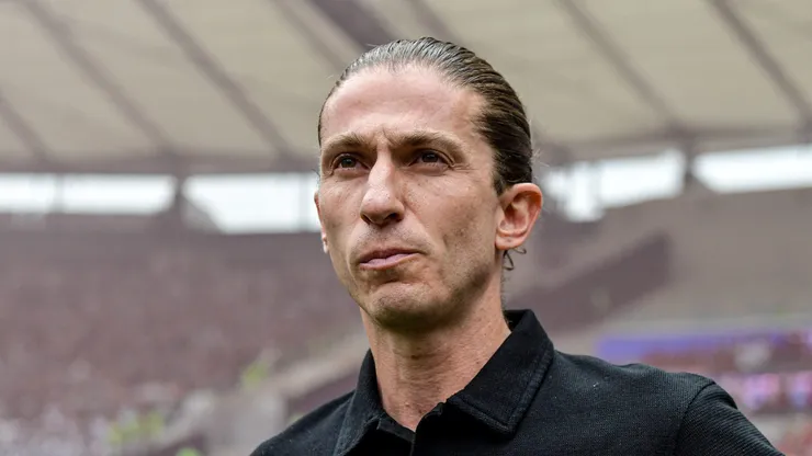 Filipe Luís na partida entre Flamengo x Atlético-MG pela Copa do Brasil 2024. Foto: Thiago Ribeiro/AGIF