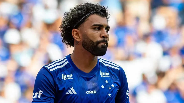 Gabigol durante partida contra o Betim, no Mineirão, pelo Campeonato Mineiro.