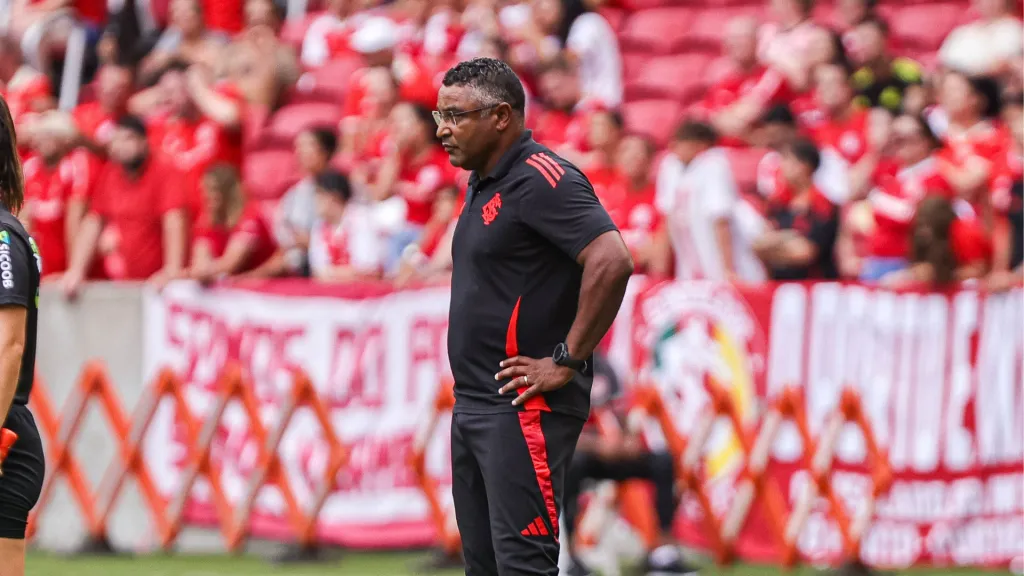 Roger Machado contra o Juventude. Foto: Maxi Franzoi/AGIF