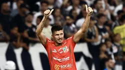 Daniel Amorim na partida contra o Timão.