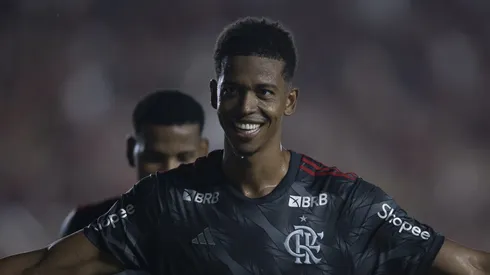 Flamengo em partida entre Bangu x Flamengo pelo Campeonato Carioca 2025. Foto: Kayan Mendes/AGIF