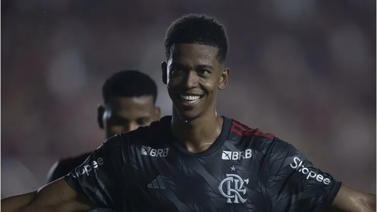 Flamengo em partida entre Bangu x Flamengo pelo Campeonato Carioca 2025. Foto: Kayan Mendes/AGIF