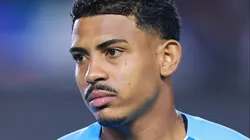 JK durante partida do Pachuca no México.