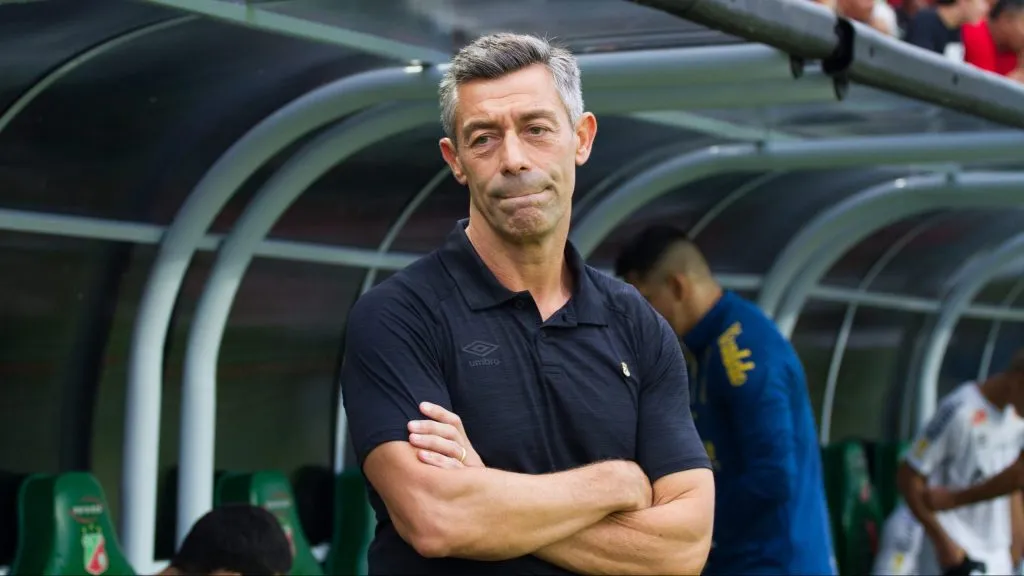 Pedro Caixinha, técnico do Santos