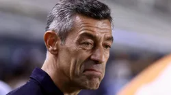 Pedro Caixinha em duelo entre Santos x Palmeiras pelo Campeonato Paulista 2025 Foto: Marcello Zambrana/AGIF