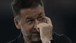 RJ - RIO DE JANEIRO - 14/09/2024 - BRASILEIRO A 2024, BOTAFOGO X CORINTHIANS - Augusto Melo presidente do Corinthians antes da partida contra o Botafogo no estadio Engenhao pelo campeonato Brasileiro A 2024. Foto: Jorge Rodrigues/AGIF