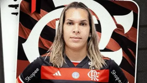 Vitória Almeida pelo Flamengo (Reprodução/Instagram/@vitoria_almeida23)