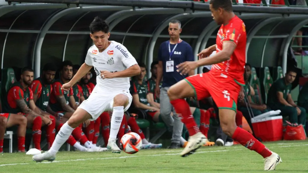 Velo Clube venceu o Santos. Foto: Roberto Gardinalli/AGIF