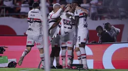 Com dois de Lucas e um de Oscar, o São Paulo venceu o Corinthians pelo Paulistão. Martinez descontou. Foto: Ettore Chiereguini/AGIF