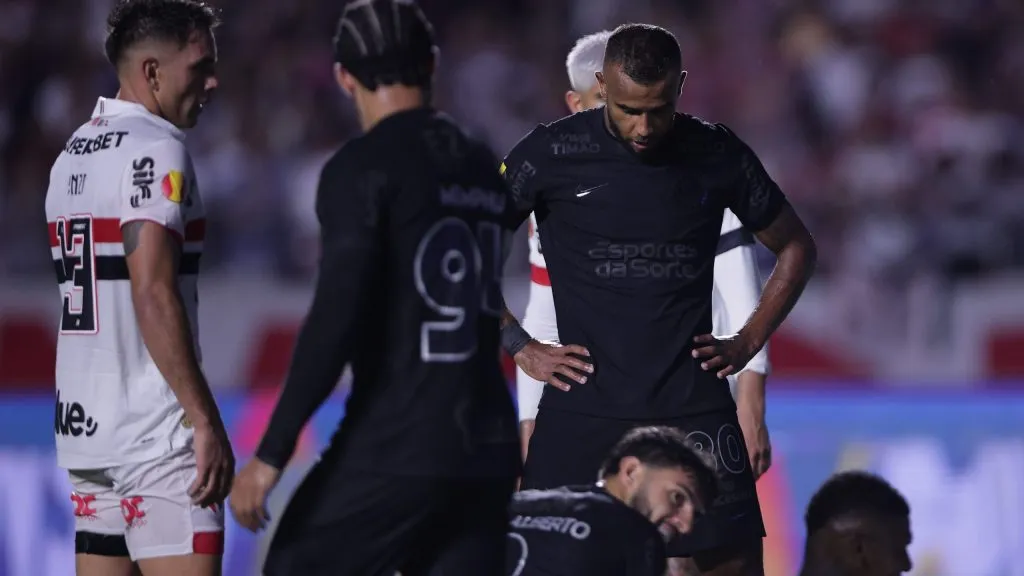 Timão saiu derrotado. Foto: Ettore Chiereguini/AGIF