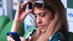 SP - Sao Paulo - 14/01/2023 - PAULISTA 2023, PALMEIRAS X SAO BENTO - Leila Pereira presidente do Palmeiras antes de partida contra o Sao Bento no estadio Arena Allianz Parque pelo campeonato Paulista