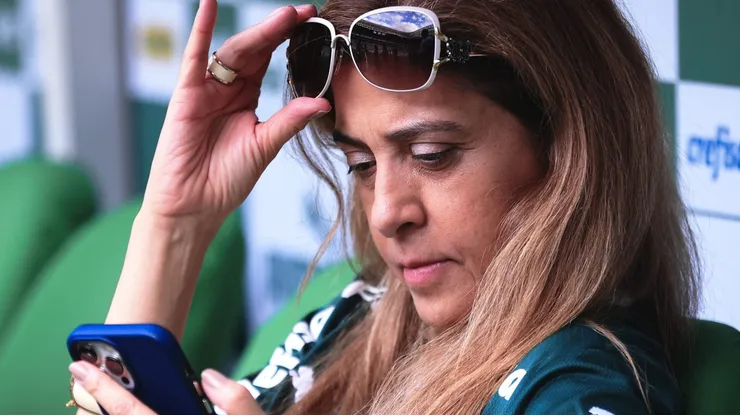 SP - Sao Paulo - 14/01/2023 - PAULISTA 2023, PALMEIRAS X SAO BENTO - Leila Pereira presidente do Palmeiras antes de partida contra o Sao Bento no estadio Arena Allianz Parque pelo campeonato Paulista