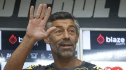 SP - SANTOS - 07/01/2025 - SANTOS, COLETIVA PEDRO CAIXINHA - Pedro Caixinha tecnico do Santos durante coletiva de imprensa realizado no estadio Vila Belmiro, nesta terca feira (07).