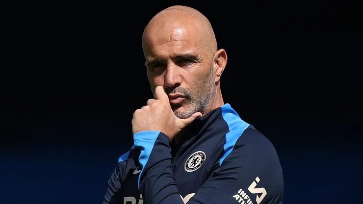 Enzo Maresca acompanha equipe do Chelsea - (Photo by Eddie Keogh/Getty Images)