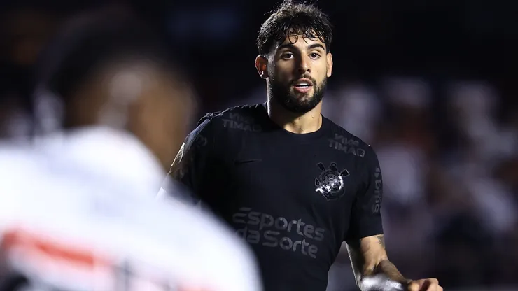 Yuri Alberto, jogador do Corinthians durante partida contra o Sao Paulo no estadio Morumbi pelo campeonato Paulista 2025. Foto: Marcello Zambrana/AGIF