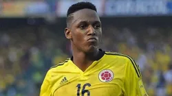 Yerri Mina, em ação pela Seleção da Colômbia - Foto: Twitter FPF