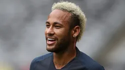 Neymar durante treinamento pelo PSG, em 2019, na China. Foto: Lintao Zhang