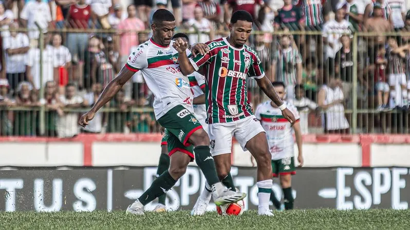 Wallace, volante do Fluminense. Foto: Marina Garcia/ Fluminense