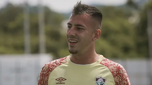 Vitor Eudes goleiro reserva do Fluminense. Foto: Marcelo Gonçalves/ Fluminense